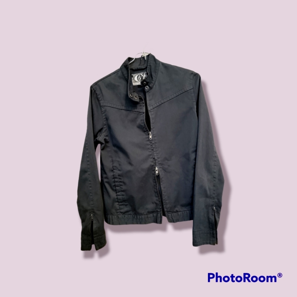 Volcome zipper sleeve jacket
